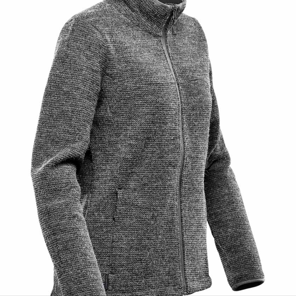 Stormtech NWT Outdoor Women's Kodiak Knit Jacket - KR-1W Graphite Medium - Picture 3 of 16